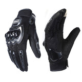 Full Finger Touch Screen Polyester Motorcycle Riding Gloves | Gthic.com