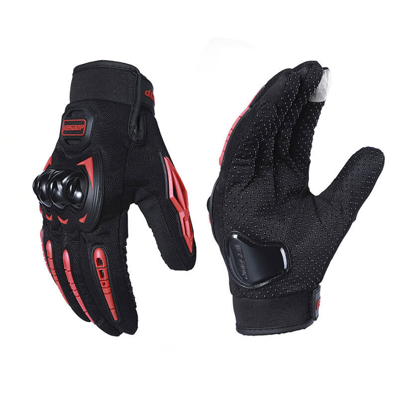 Full Finger Touch Screen Polyester Motorcycle Riding Gloves | Gthic.com