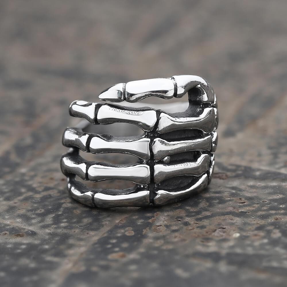 Ghost Claw Stainless Steel Ring 01 | Gthic.com