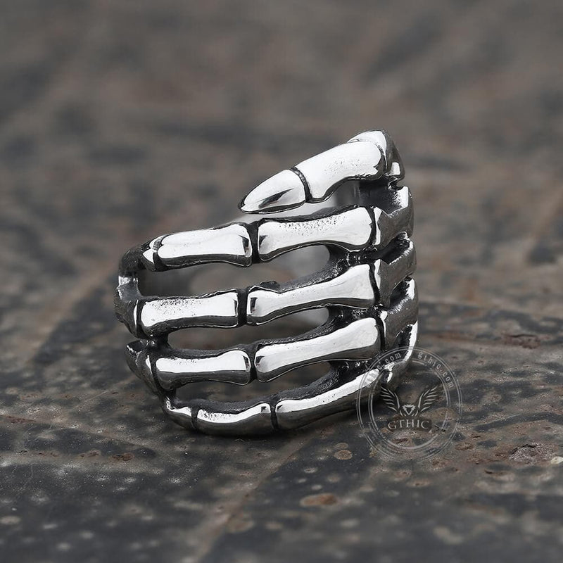Ghost Claw Stainless Steel Ring 03 | Gthic.com