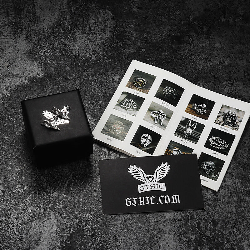 Goat head Sterling Silver Stud Satan Stud Earring