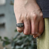 Goshawk Stainless Steel Ring | Gthic.com