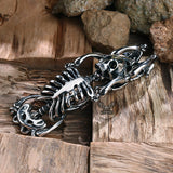 Gothic Body Skull roestvrij stalen armband