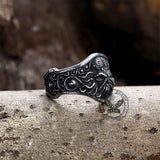 Gothic Octopus Stainless Steel Cthulhu Ring