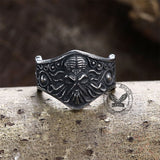 Gothic Octopus Stainless Steel Cthulhu Ring | Gthic.com