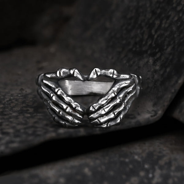 Cool Gothic Rings Set for Women Men Girls, Vintage Silver Goth Punk Rings  Bulk