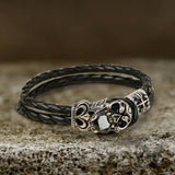 Gothic Skull Stainless Steel Bracelet03 | Gthic.com