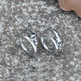Gothic Skull Stainless Steel Earrings 03 | Gthic.coms