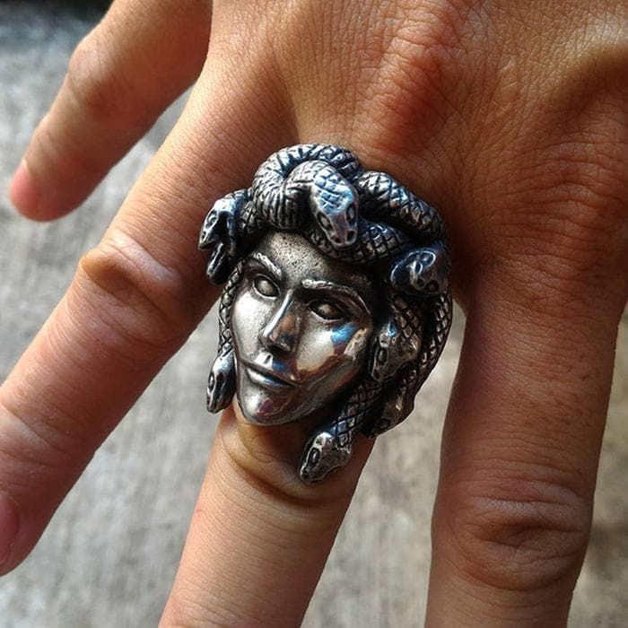 Silver Snake | Vintage Zilveren Slangen Ring | sierraden Silver Snake | Vintage Zilveren Slangen Ring | sierraden