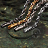 Classic Winding Stainless Steel Bracelet | Gthic.com