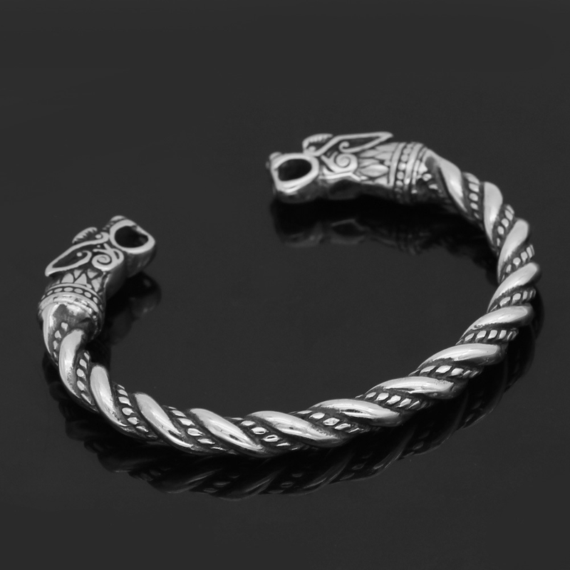 Detailed Dragon Stainless Steel Beast Bracelet