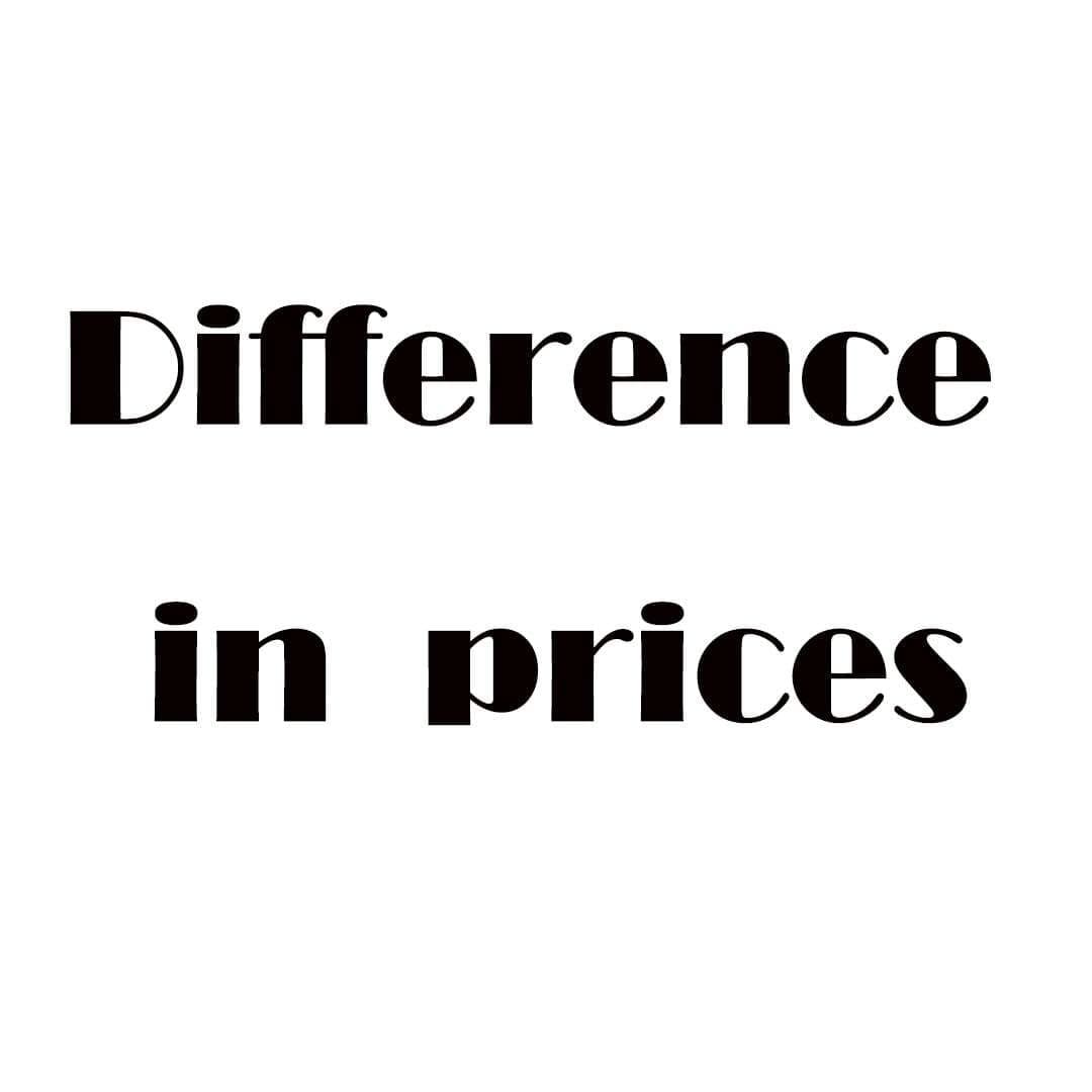 Price Difference