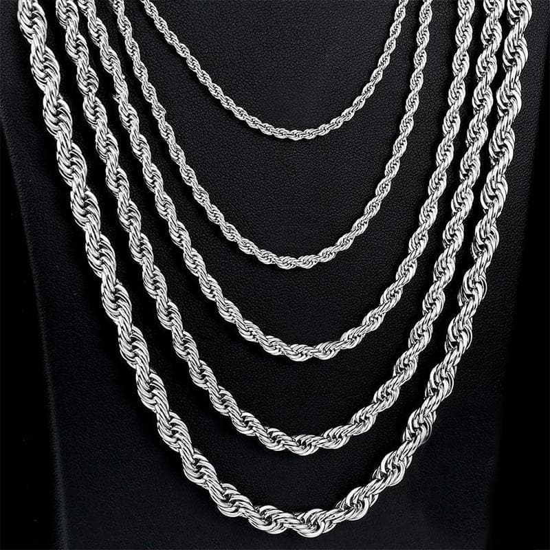 Twist Stainless Steel Chain