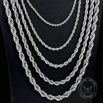 Twist Stainless Steel Chain