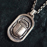 Egyptian style Beetle brass pendant | Gthic.com