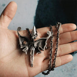 Butterfly Fairy schedel hanger