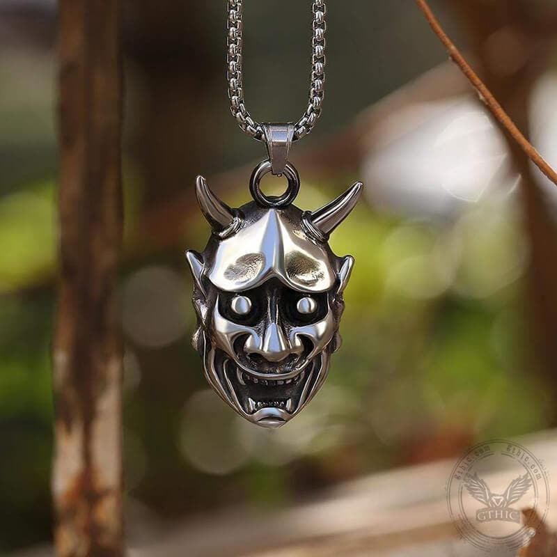 Demon Skull Pendant | Gthic.com