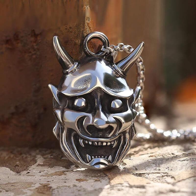 Demon Skull Pendant | Gthic.com