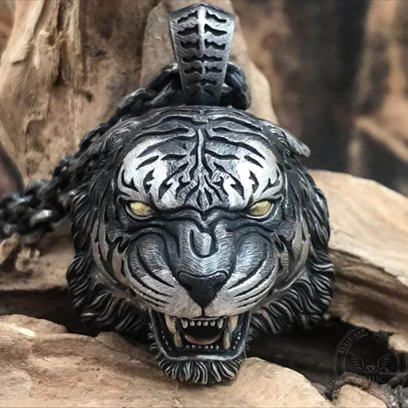 Original Handmade Tiger King Pendant | Gthic.com