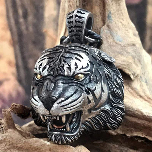 Original Handmade Tiger King Pendant | Gthic.com
