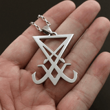 Seal of Lucifer Nephilim Satan Stainless Steel Pendant | Gthic.com