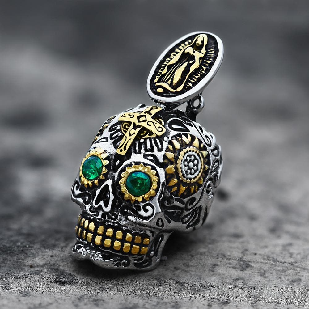 Collana con ciondolo luna nera gotica per donna Personalà Collana con ciondolo luna nera gotica per donna Personalà