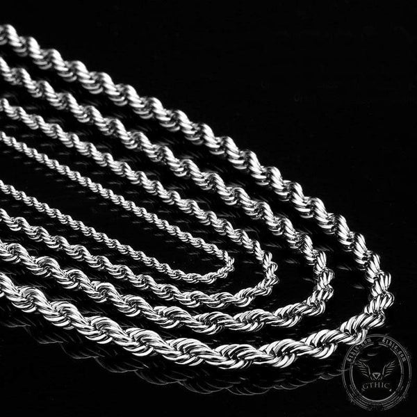 Twist Stainless Steel Chain