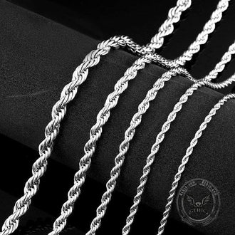 Twist Stainless Steel Chain