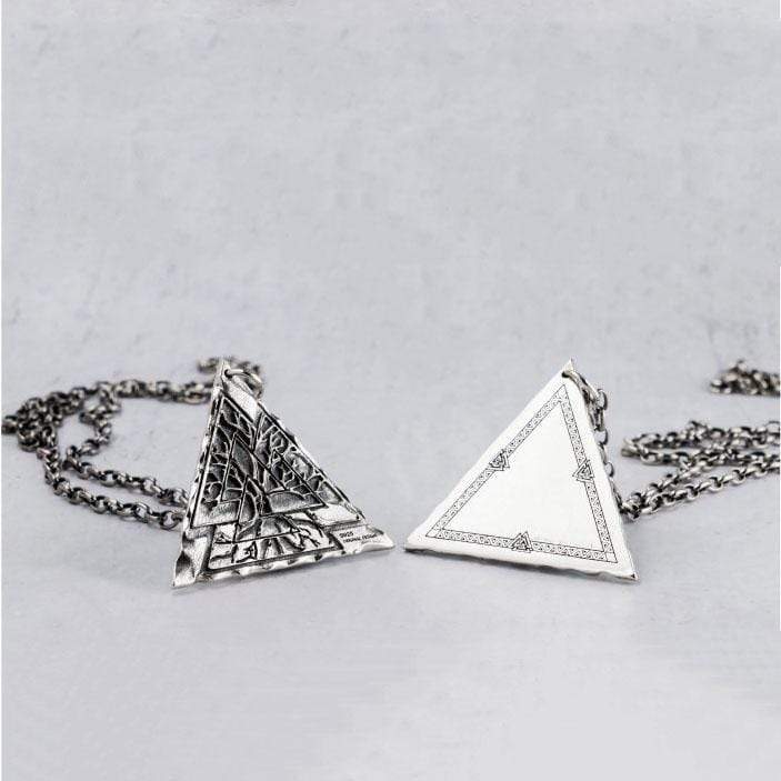 Valknut Life of Tree 925 Silver Viking Pendant | Gthic.com