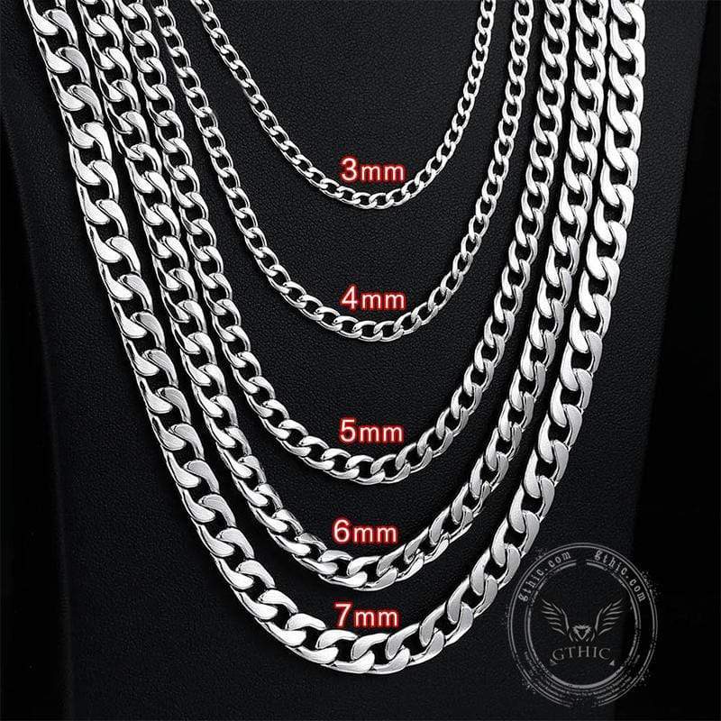 Cuban Link Stainless Steel Chain