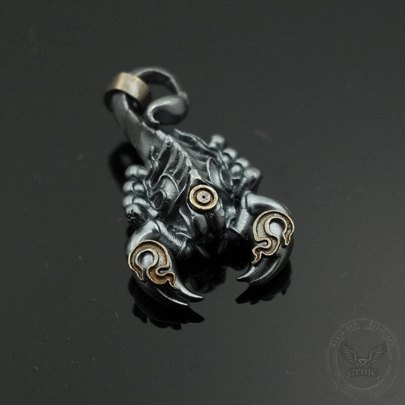 Blazing Scorpion Copper Animal Pendant | Gthic.com