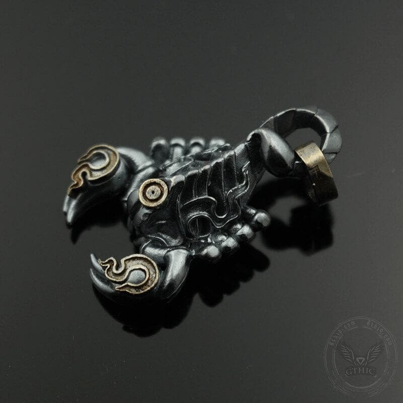 Blazing Scorpion Copper Animal Pendant | Gthic.com