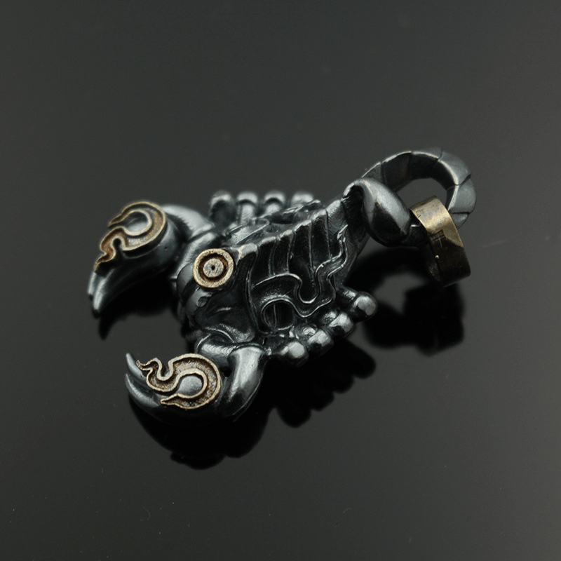 Blazing Scorpion Copper Animal Pendant