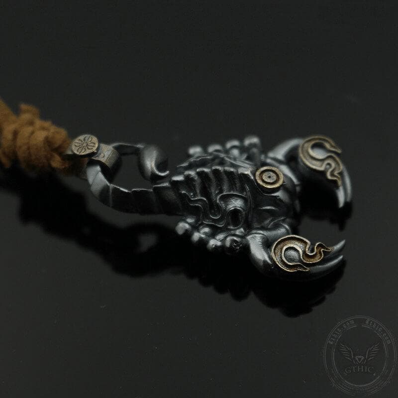 Blazing Scorpion Copper Animal Pendant | Gthic.com