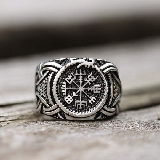 Dragon Amulet 316L Stainless Steel Viking Ring | Gthic.com
