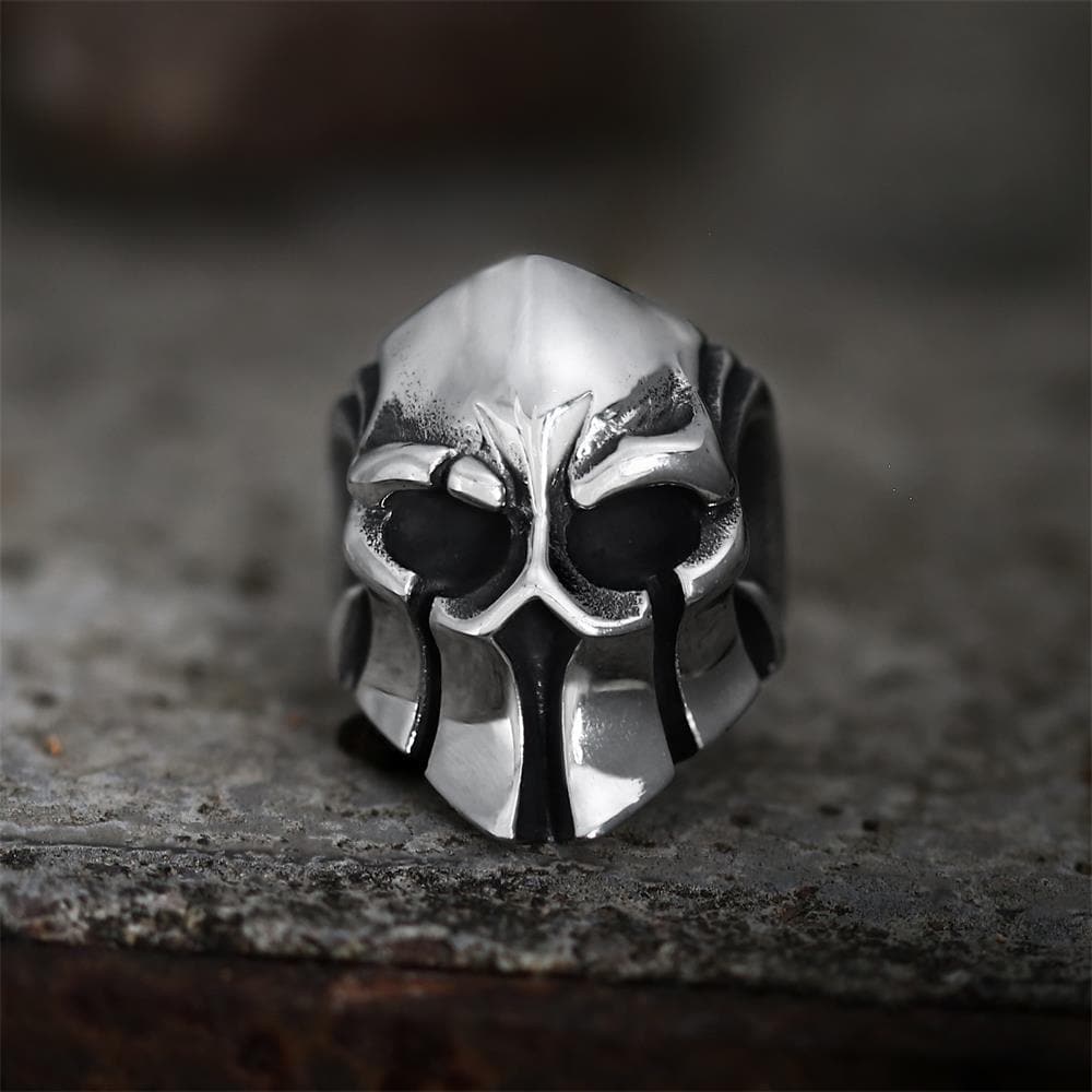 GTHIC Sparta Stainless Steel Skull Ring | Gthic.com