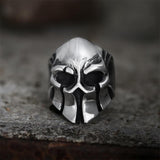 GTHIC Sparta Stainless Steel Skull Ring | Gthic.com
