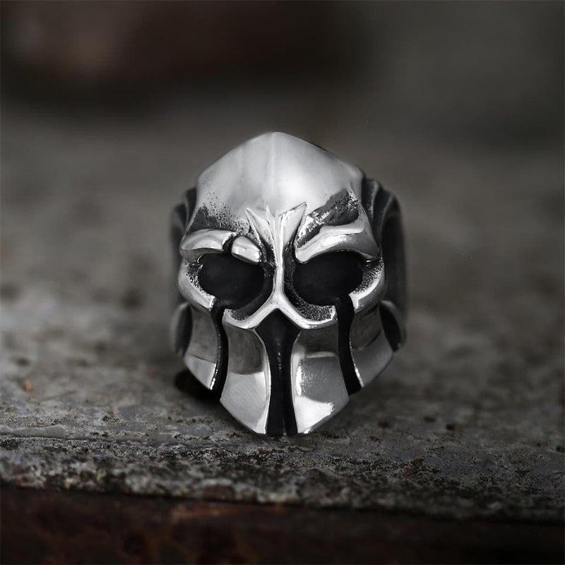 GTHIC Sparta Stainless Steel Skull Ring | Gthic.com
