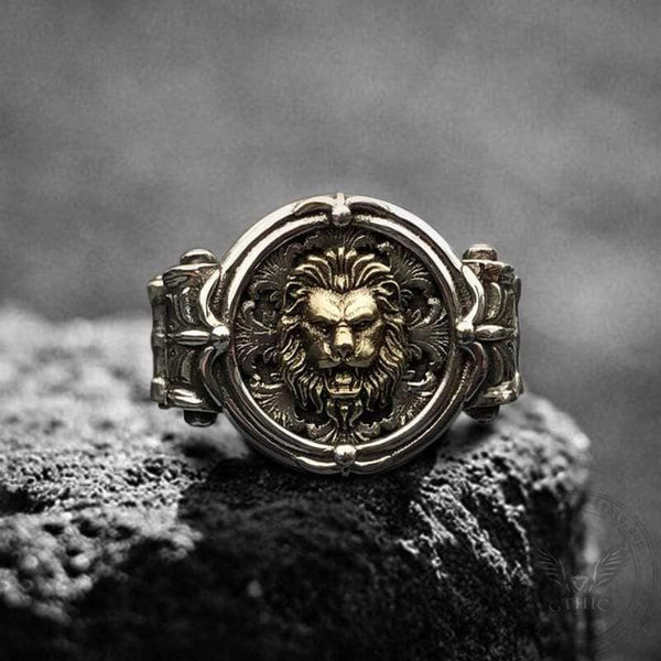 2024 Lion Sterling silver 925 men ring