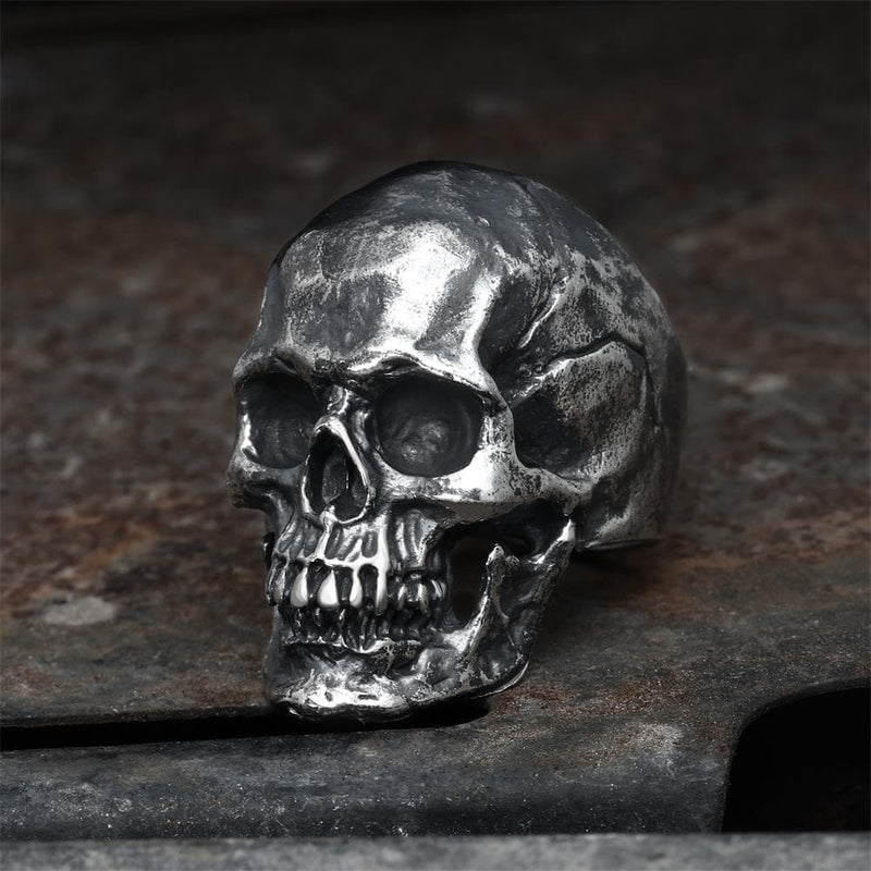 Calvarium sterling zilveren schedelring