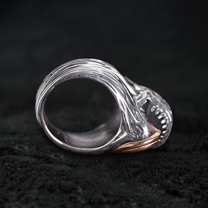Parasitic Monster Sterling Silver Ring
