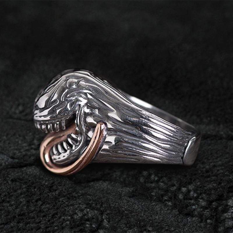 Parasitic Monster Sterling Silver Ring