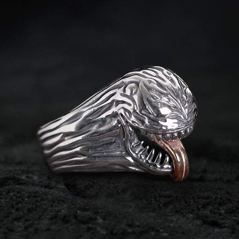 Parasitic Monster Sterling Silver Ring