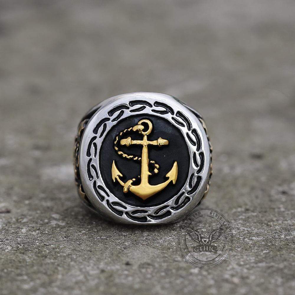 Anchor Stainless Steel Marine Ring