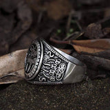 Bear Claw Stainless Steel Viking Ring | Gthic.com