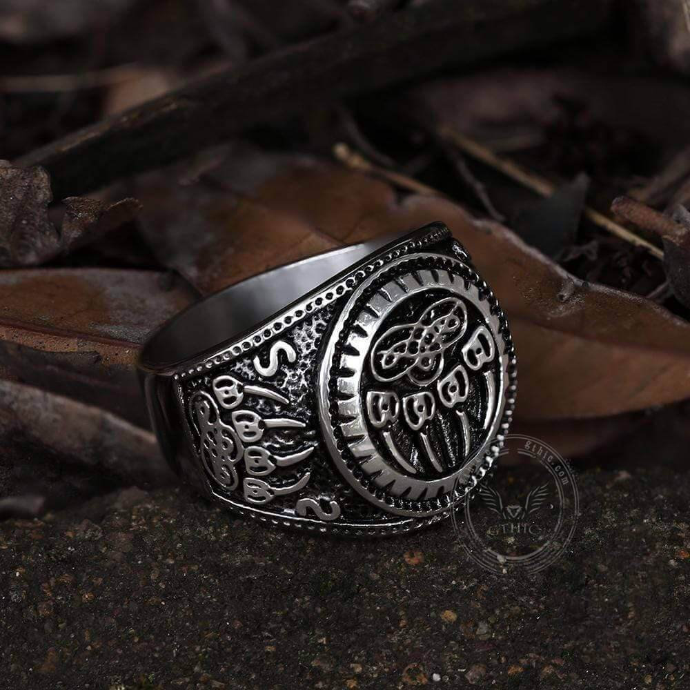 Bear Claw Stainless Steel Viking Ring | Gthic.com