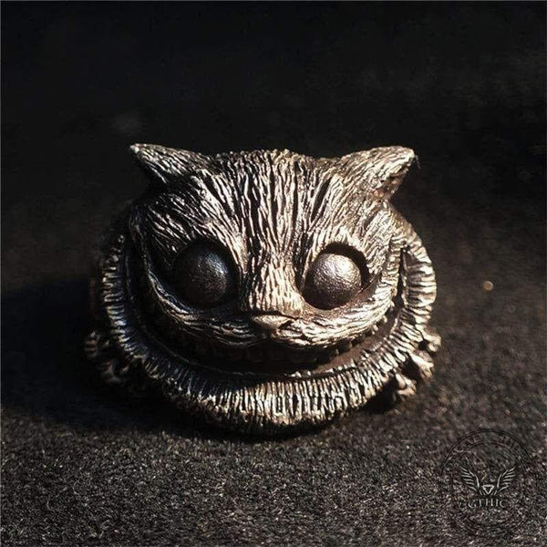 Cat Knocking Rings Chic Sterling Silver Cat Rings | GTHIC
