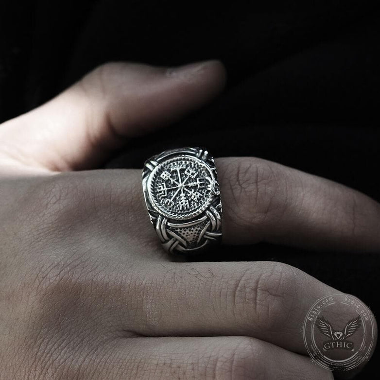 Dragon Amulet 316L Stainless Steel Viking Ring - GTHIC