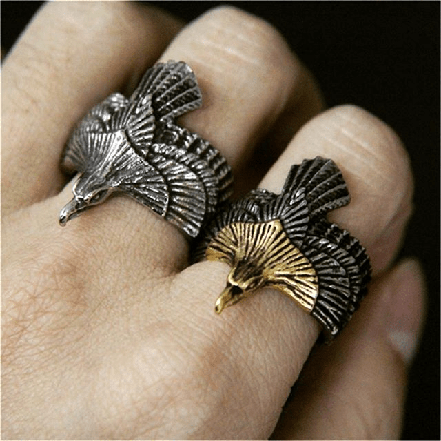 Eagle Stainless Steel Beast Ring | Gthic.com