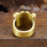 French Bulldog Brass Animal Ring | Gthic.com